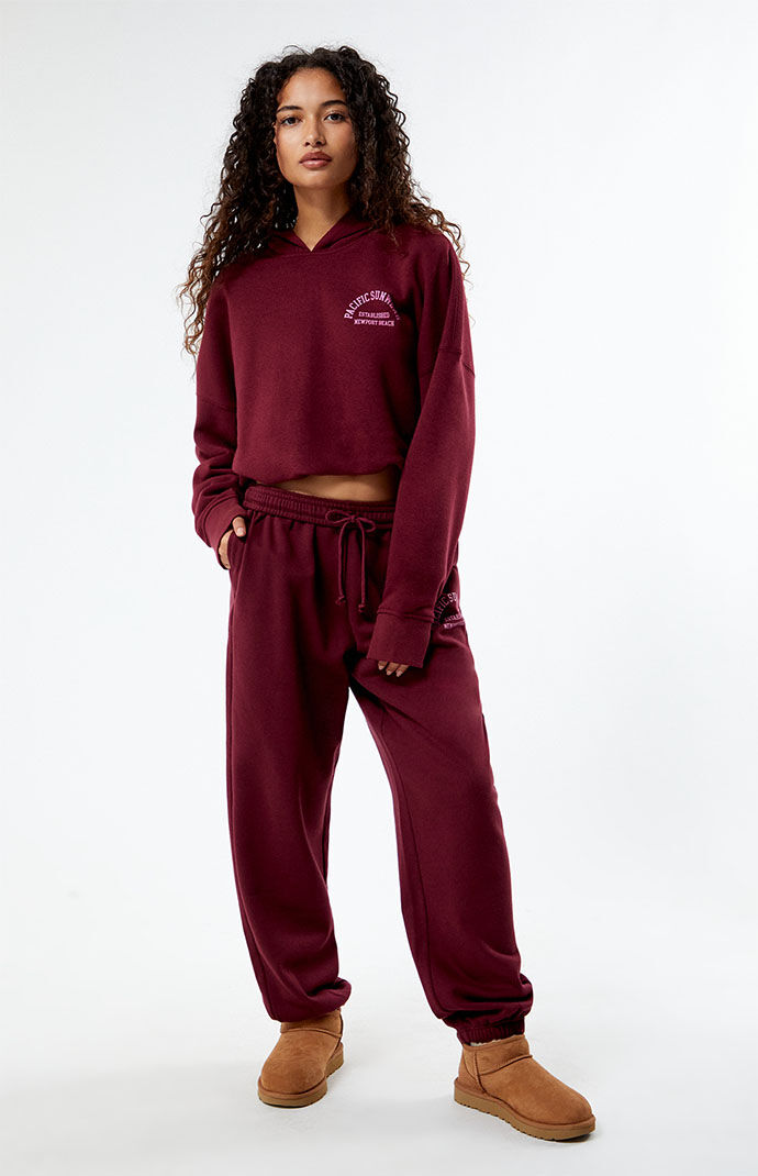 Pacsun cropped on sale hoodie