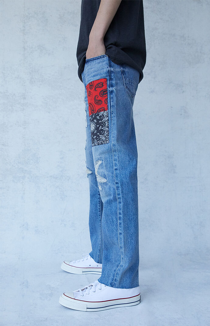 Medium Indigo Vintage Loose Jeans