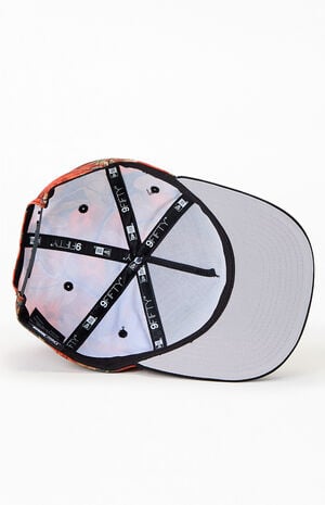 Chicago Whitesox Leaves 9FIFTY A-Frame Snapback Hat image number 5