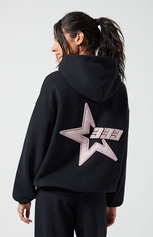 333 Charm Embroidered Hoodie image number 4