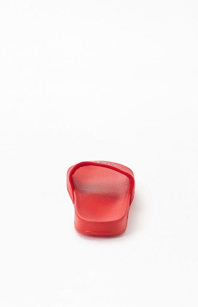 Red & Black Base Camp Slide Sandals