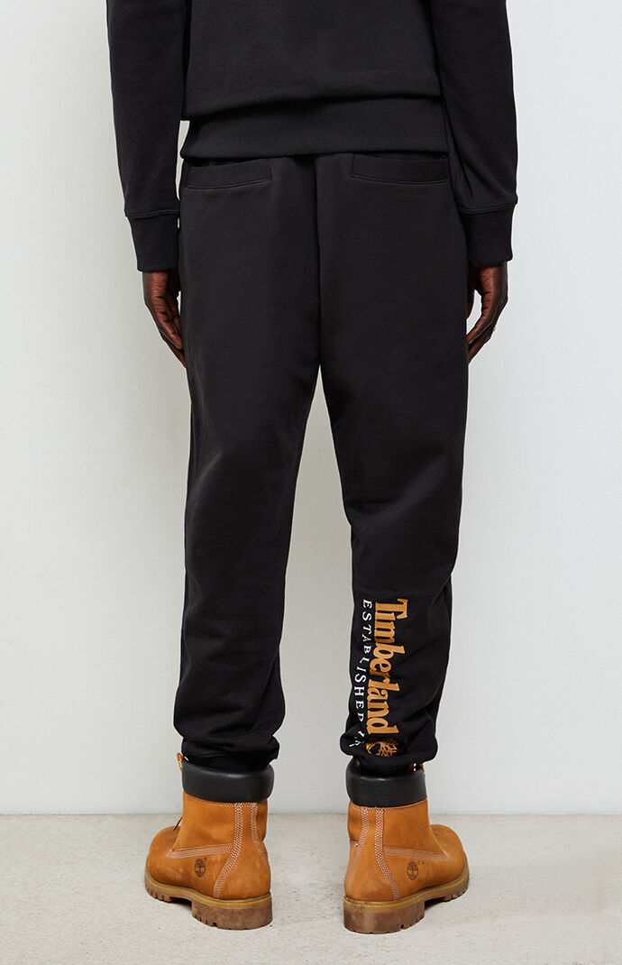 timberland boots with track pants