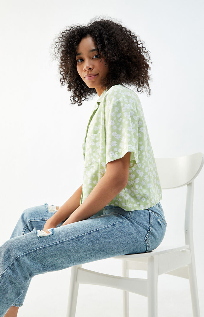 Oversized Boyfriend Button Shirt