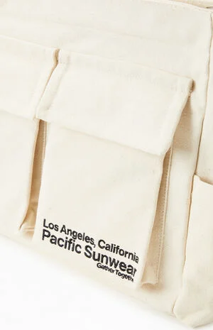 Pacific Sunwear Utility Crossbody Tote Bag image number 3