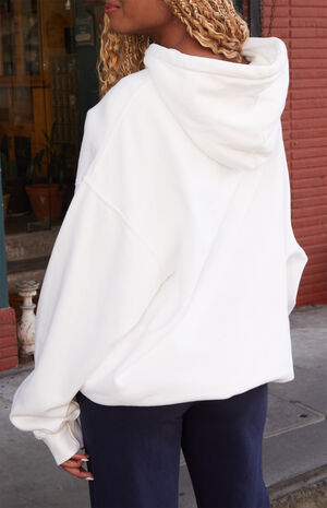White Christy 44 Oversized Hoodie image number 3