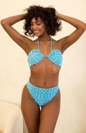 Seashore High Waisted Bikini Bottom image number 1