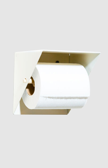 White Toilet Paper Holder
