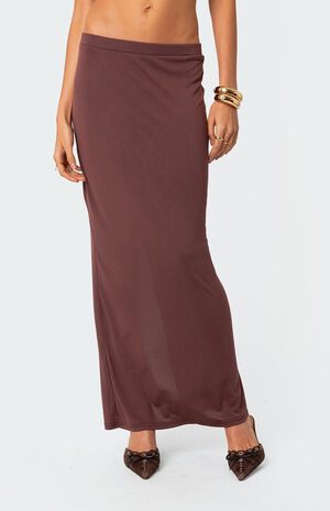 Kenzie Slit Maxi Skirt image number 1