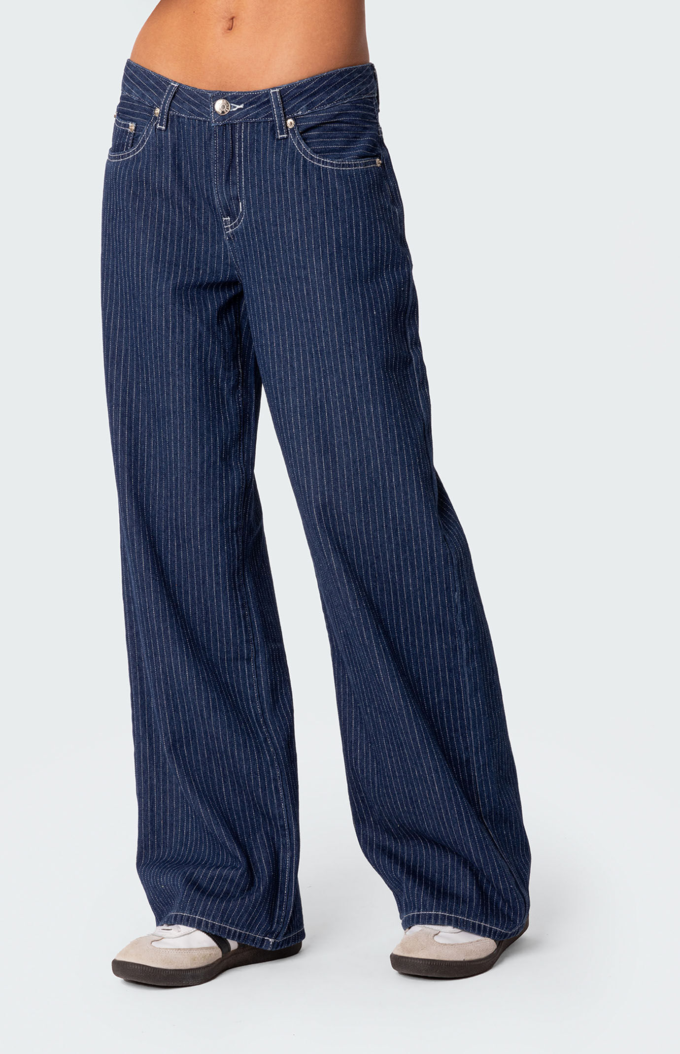 Pacsun side stripe jeans deals
