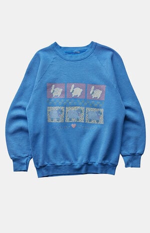 '80s Bunnies Sweatshirt image number 1