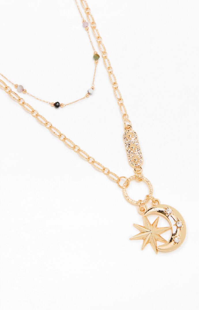 LA Hearts Daphne Layered Necklace