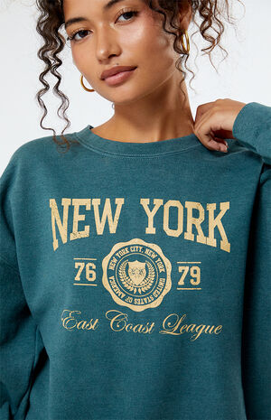 New York East Coast League Crew Neck Sweatshirt image number 2