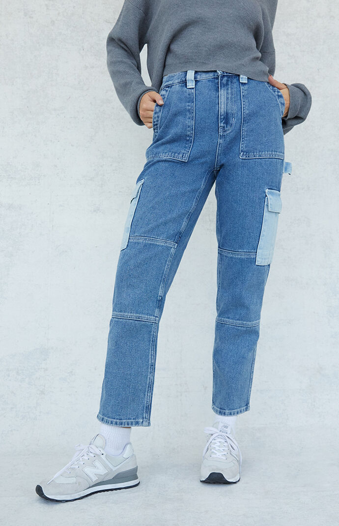 pacsun two tone jeans