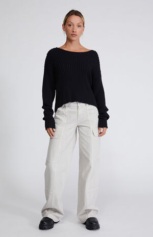 A Fall Date Pullover Sweater image number 4