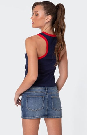 London Girl Contrast Tank Top image number 5