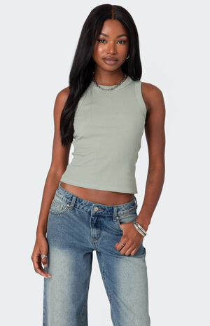 Standard Ribbed Tank Top image number 1