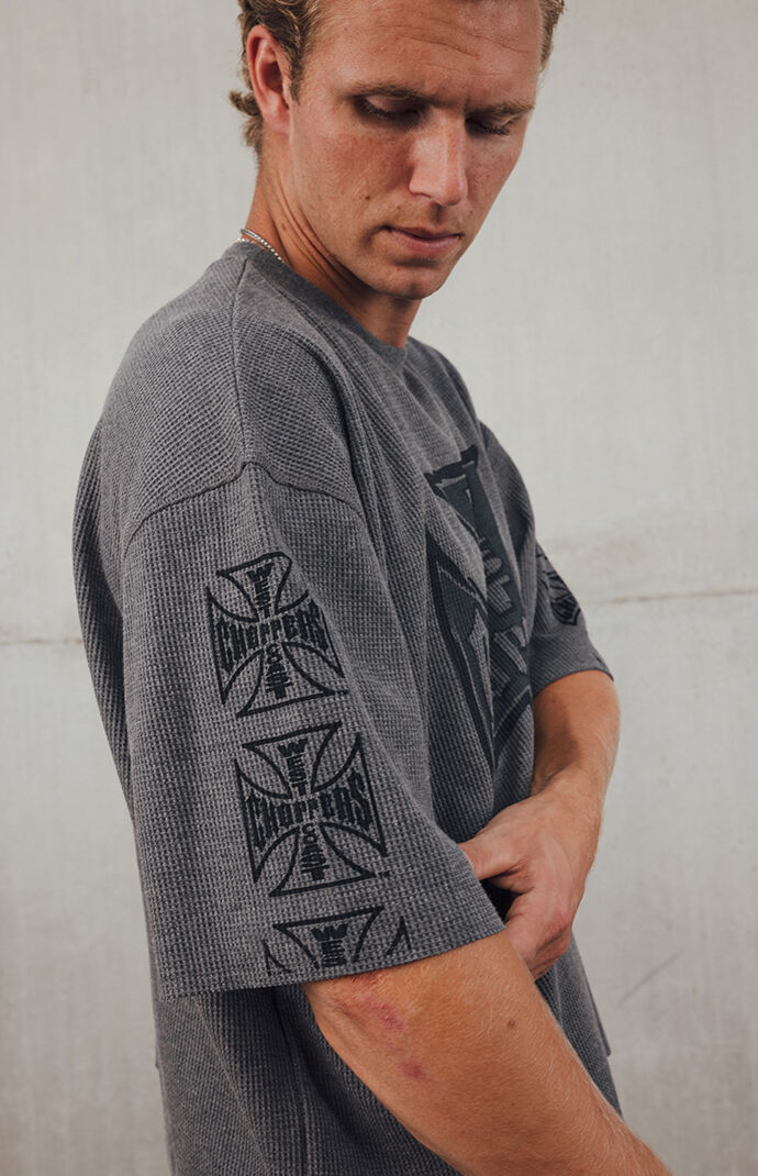 West Coast Choppers Cutoff Waffle Knit T-Shirt | Pacsun