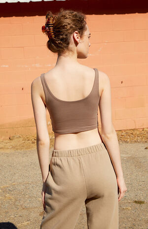 Dark Brown Lydia Tank Top image number 3