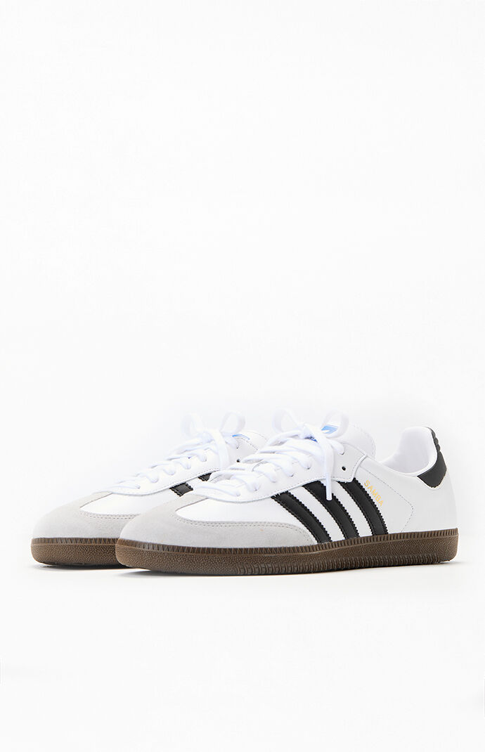 adidas White & Black Samba OG Shoes | PacSun