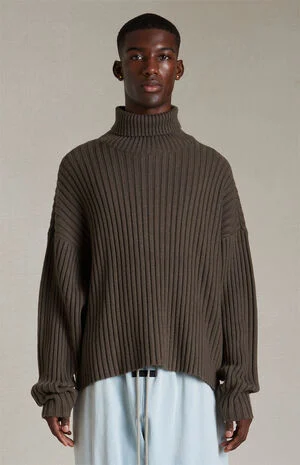 Ink Turtleneck Sweater image number 1