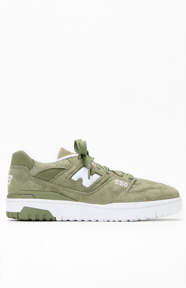 New Balance Green 550 Shoes