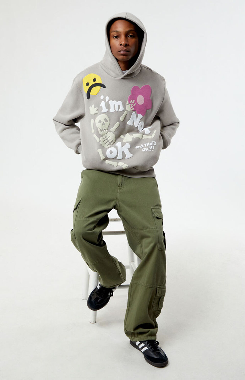 Pacsun I M Not Okay Hoodie Pacsun