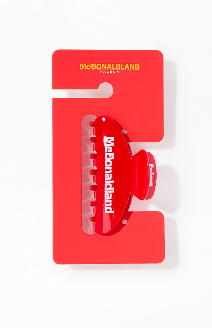 McDonaldland Logo Hair Claw Clip | Pacsun