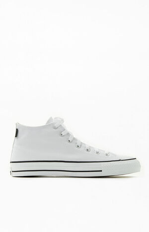White Chuck Taylor All Star Pro Mid Shoes image number 1