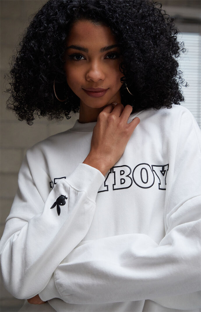 Playboy by pacsun big 2025 classic crew neck sweatshirt