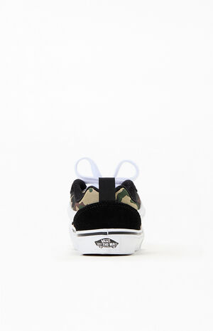 Kids Black & Camo Knu Skool Shoes image number 3