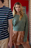 Cable Stitch Dolman Sweater Cable Stitch Dolman Sweater image number null