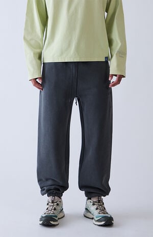 Black Fleece Jogger Sweatpants image number 4