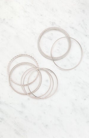 Etched Bangle Set