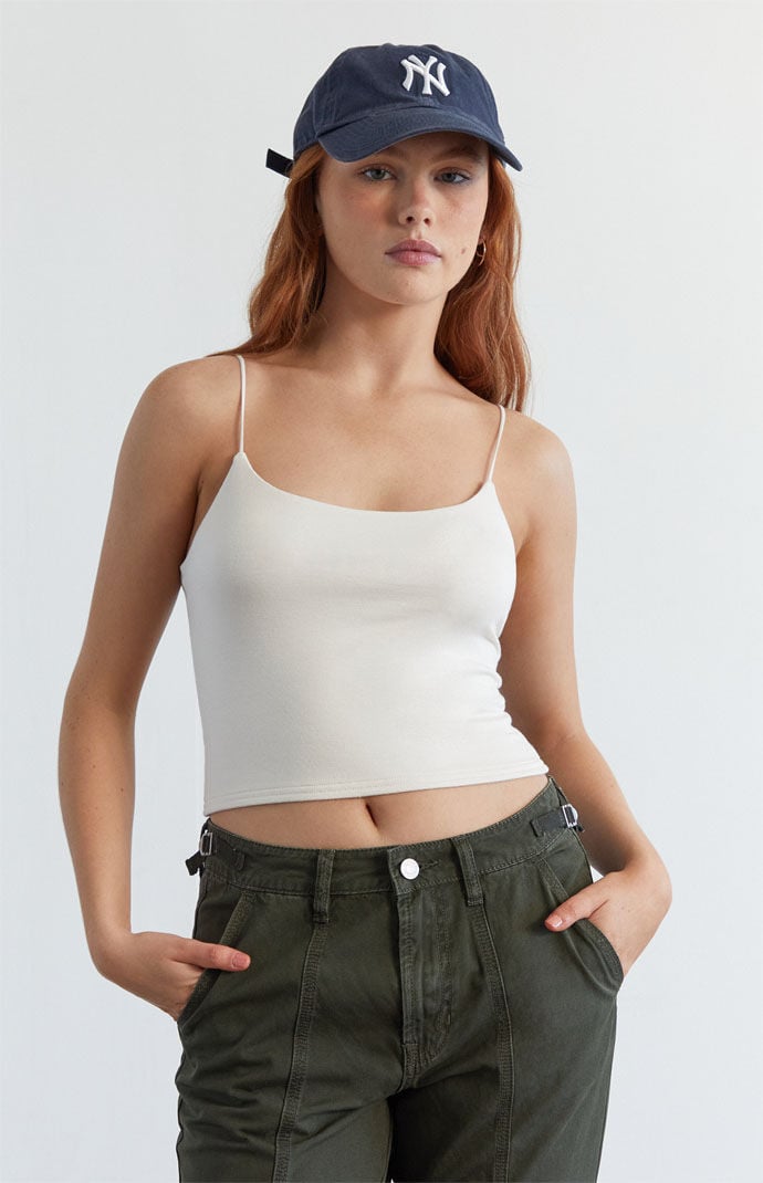 Image: Easy Longline Cami Tank Top