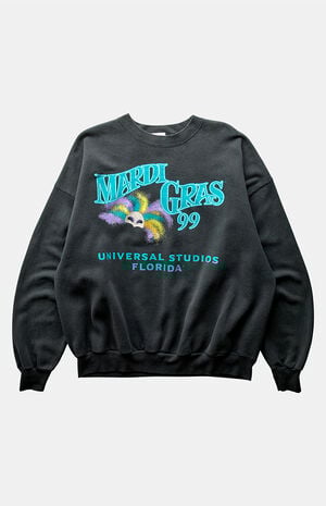 90s Mardi Gras Crew Neck Sweatshirt image number 1