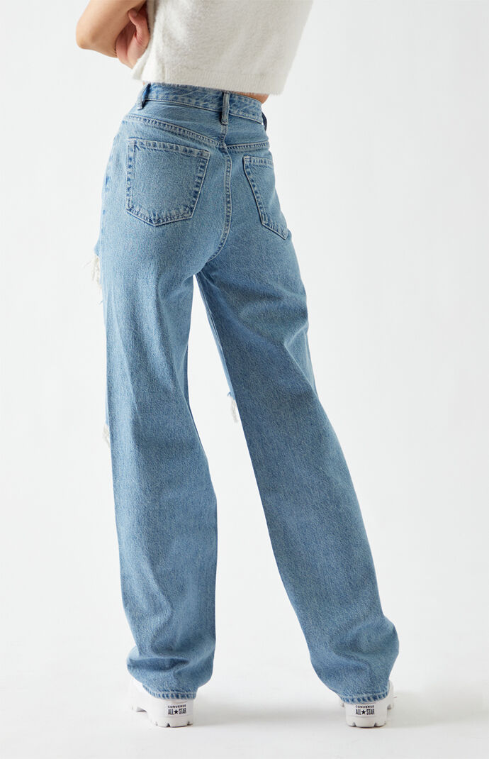 PacSun Medium Blue '90s Boyfriend Jeans | PacSun