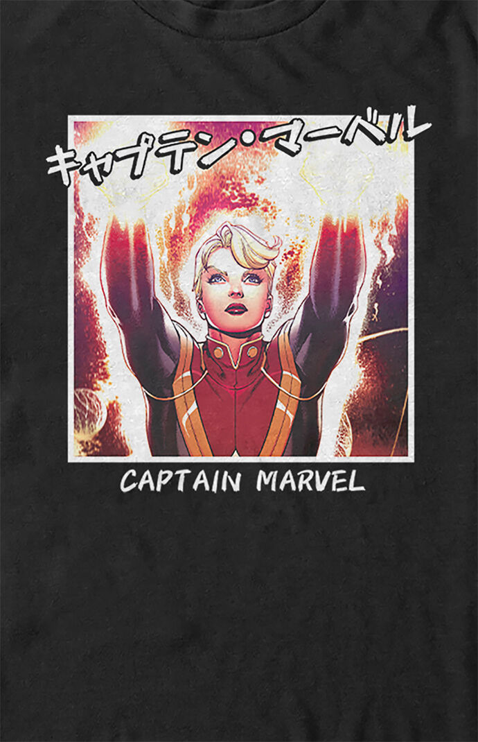 Captain Marvel Portrait T-Shirt