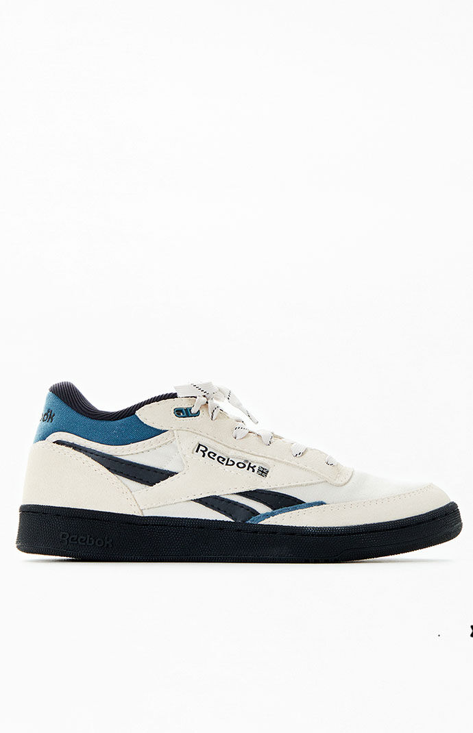 Reebok Black Blue Club C Mid II Revenge Vintage Shoes PacSun