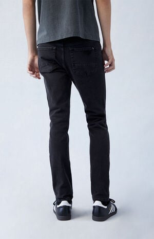 Comfort Stretch Black Skinny Jeans image number 4