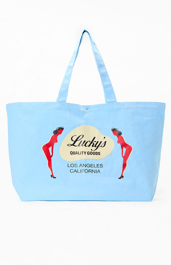 WISH ME LUCK Lucky Quality Goods Tote Bag
