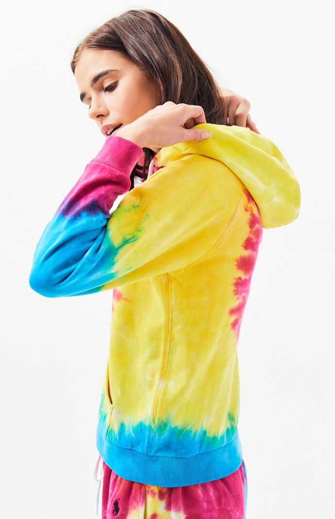 pacsun tie dye hoodie