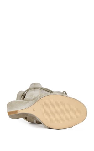 Women's Vailen Grey Slouch Wedge Sandal Booties image number 5