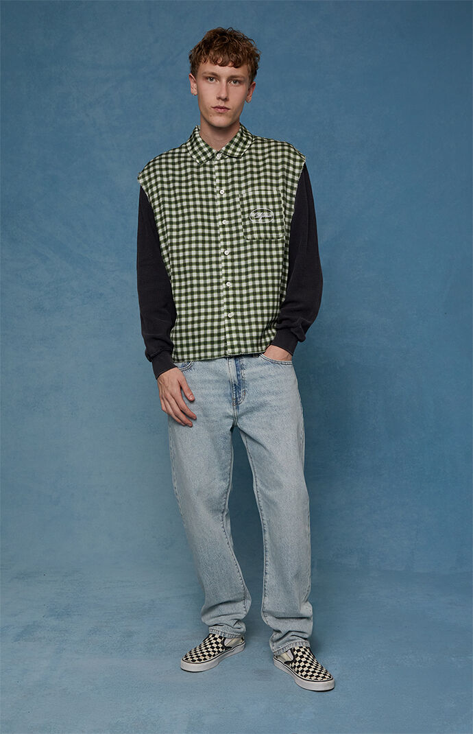 Pacsun Cade Straight Jeans Light Indigo