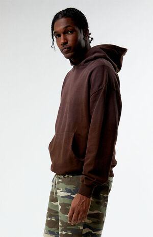 Brown Potassium Vintage Wash Hoodie image number 3