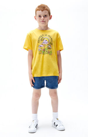 Medium Indigo Pull On Denim Shorts image number 2