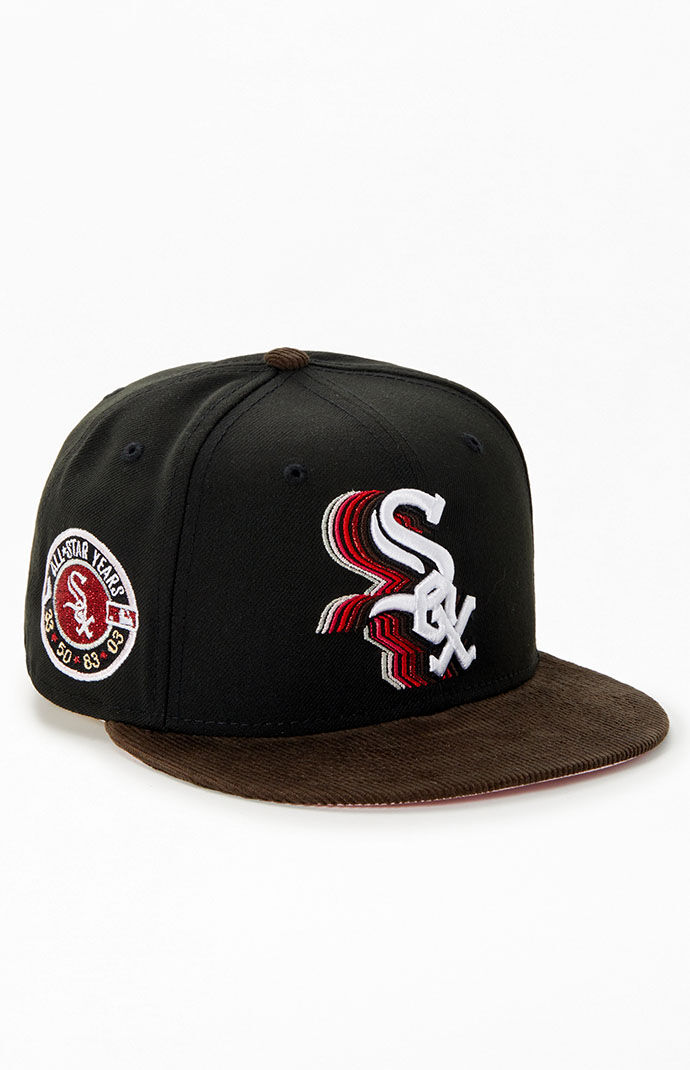 White sox flat cap top