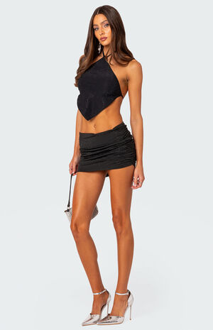 Neomi Rhinestone Open Back Top image number 3