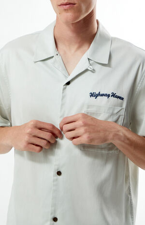 Highway Haven Embroidered Camp Shirt image number 3