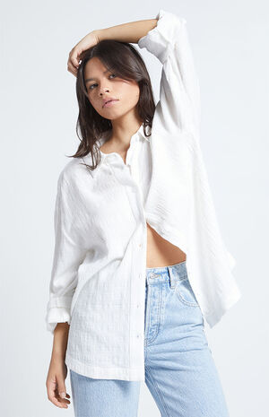 Shore Oversized Button-Down Shirt image number 1