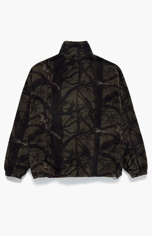 Camo Fleece Half-Zip Pullover Sweatshirt image number 2